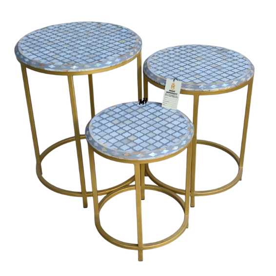 Mother of Pearl Nesting Tables