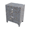 Mother of Pearl Inlay Bedside Table | Small Cabinet