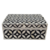 Bone-Inlay-Black-Leaf-Pattern-Jewelry-Box Black and white bone inlay jewelry box with handmade leaf pattern