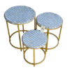 Mother of Pearl Nesting Tables