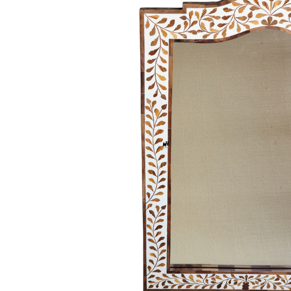 Teak Inlay Mirror
