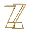 Mother of Pearl Inlay Floral Nesting Tables | Side Table