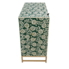 Bone Inlay Floral Chest of Drawers