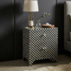 Mother of Pearl Inlay Bedside Table | Small Cabinet