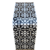 Black Mother of Pearl Inlay Console Table