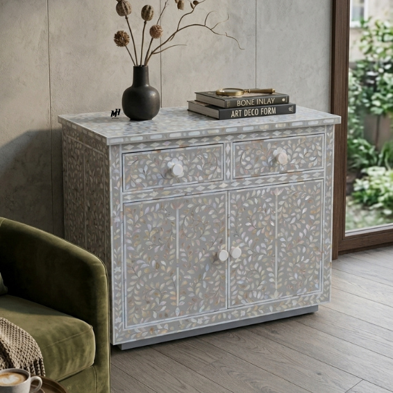 Mother of Pearl Cabinet