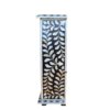 Black mother of pearl inlay mini chest of drawers
